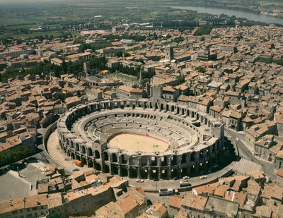 Aerial View of the Amphitheatre by Roman